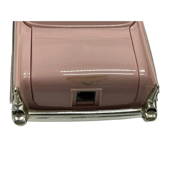 Vintage TeleMania Pink  57 Chevy Telephone in Original Box RARE - Picture 3 of 16